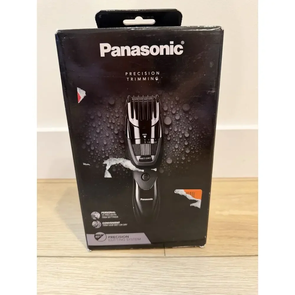 Panasonic ER GB42K Men's Hair Trimmer Waterproof Adjustable Blade Lengths